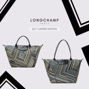 Longchamp Op'Art Top-Handle M handbags black friday 2017 sale