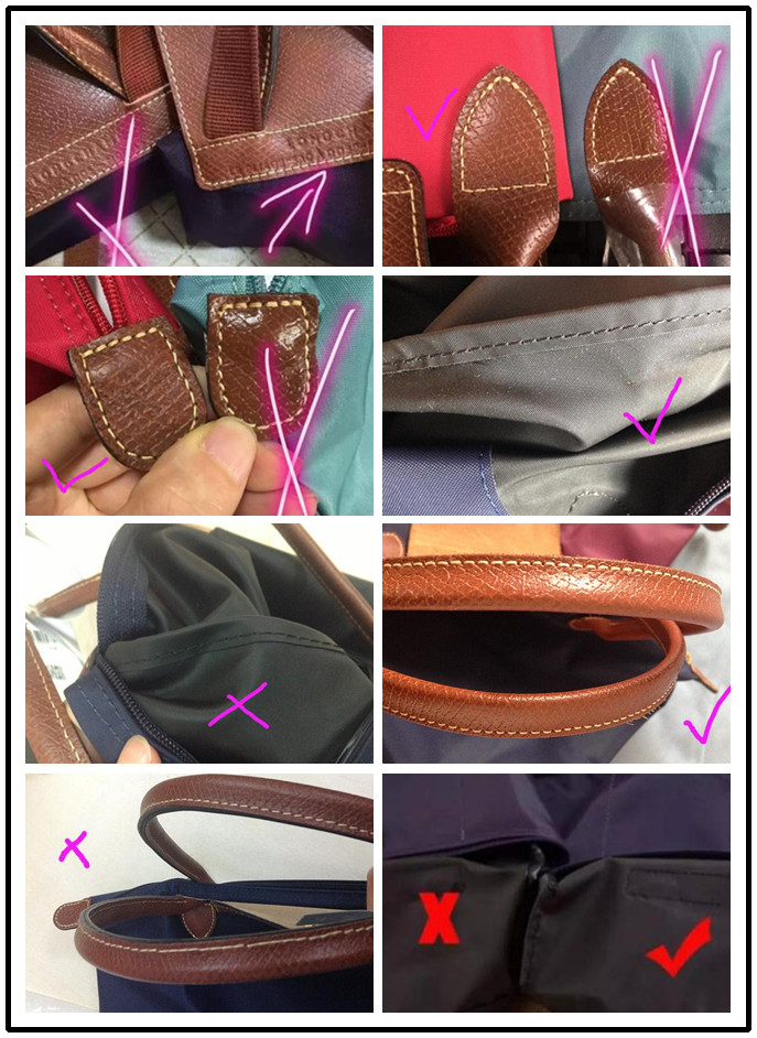 How to identify the authenticity of Longchamp bags