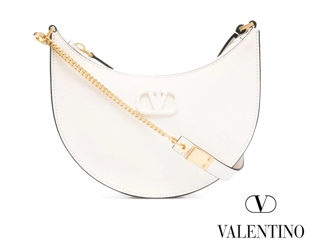 Valentino Garavani V-Logo Iconic Mini Hobo Bag