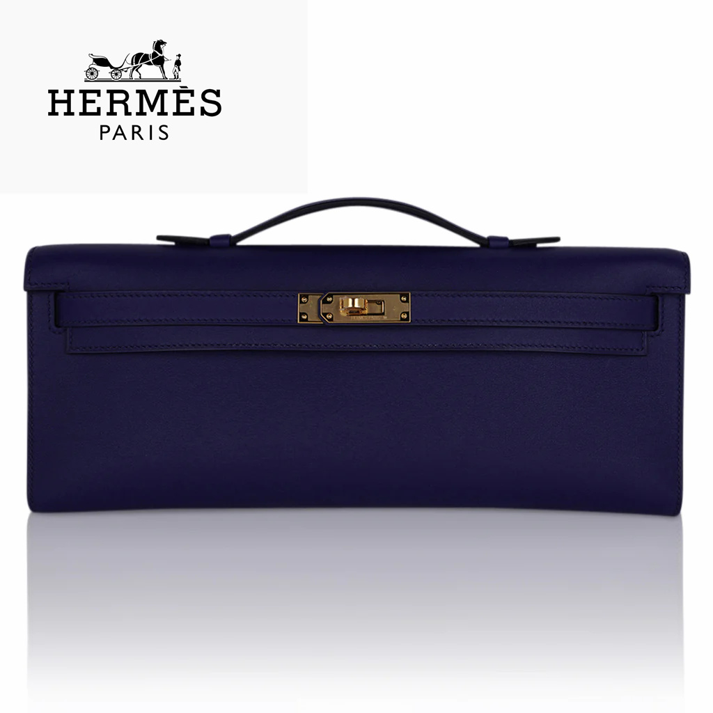 Hermes Kelly Cut Clutch Bag